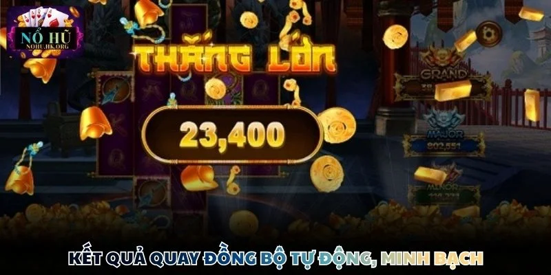 Kết quả quay đồng bộ tự động, minh bạch